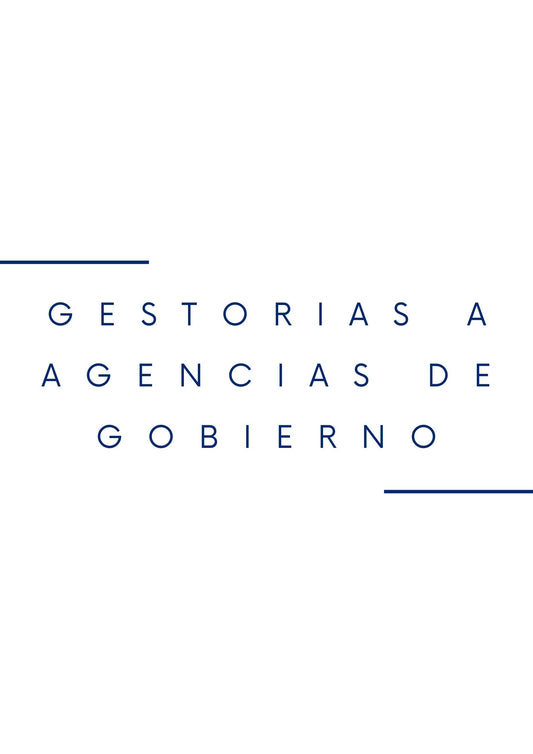 Gestorias a agencias de gobierno