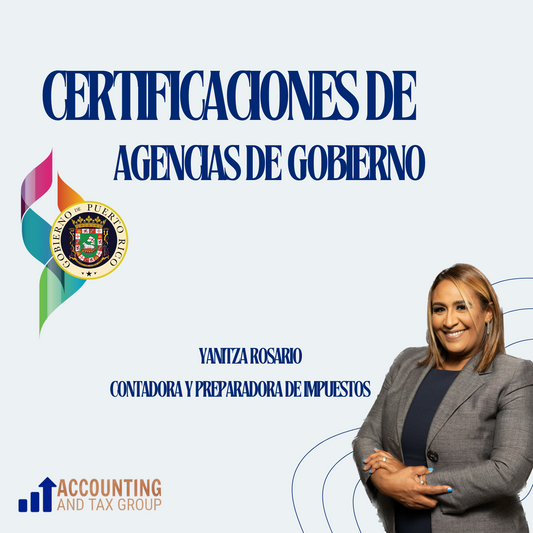 Certificaciones de Agencias de gobierno